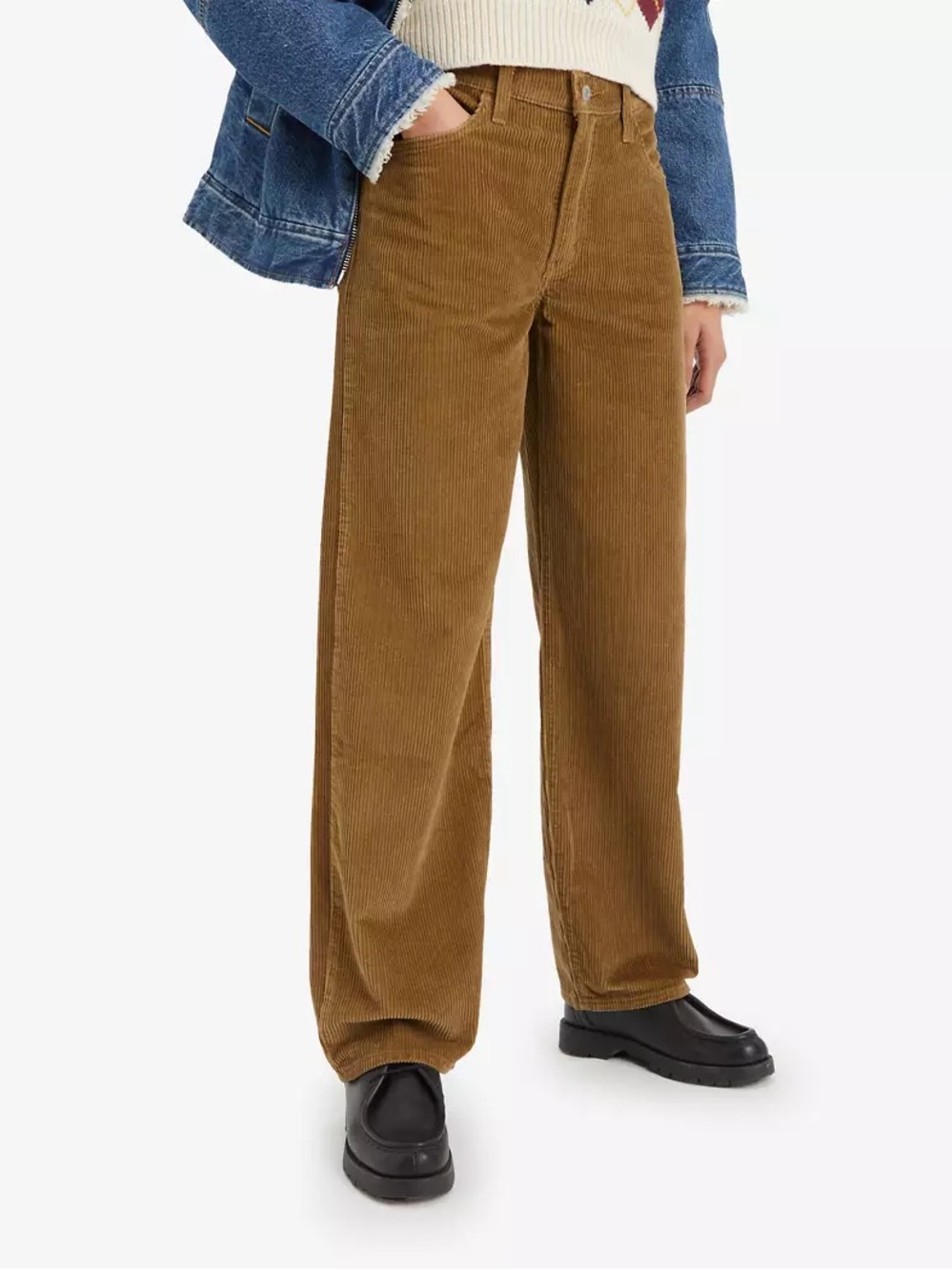 ▪️Levi's Baggy Dad Corduroy Women's Pants 26
